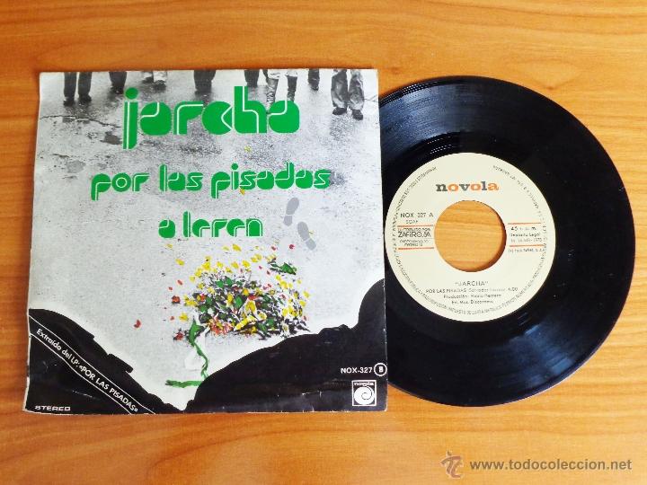 Discos de vinilo: SINGLE VINILO JARCHA - POR LAS PISADAS. - Foto 1