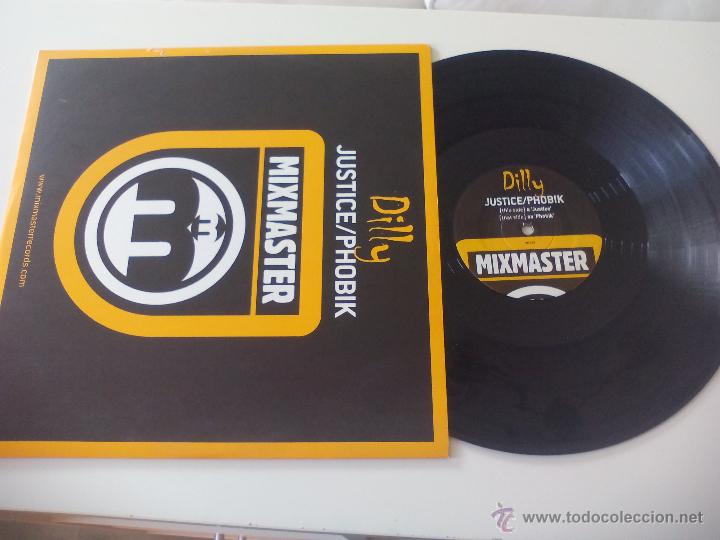 Discos de vinilo: Dilly. Justice/Phobik. Mixmaster 2005 Maxi Vinilo. - Foto 1