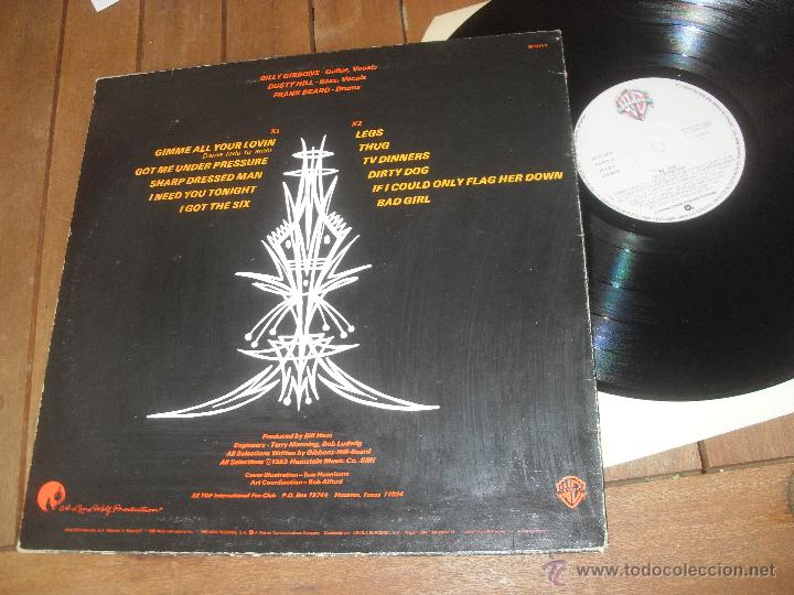 Discos de vinilo: ZZ TOP LP. ELIMINATOR. MADE IN SPAIN. 1983. - Foto 2