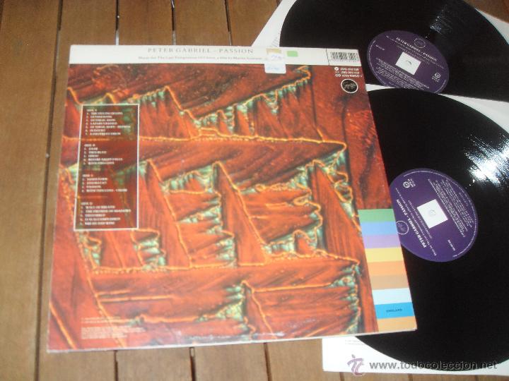 Discos de vinilo: PETER GABRIEL LP. PASSION. MADE IN SPAIN. 1989. - Foto 3