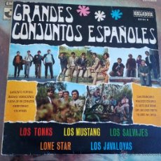 Discos de vinilo: GRANDES CONJUNTOS ESPAÑOLES (MUSTANG, JAVALOYAS, LONE STAR, LOS TONKS, SALVAJES ..) MINI 10' 1968. Lote 50283673