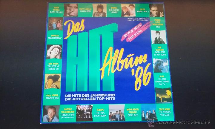 Discos de vinilo: Various - Das Hit Album 86 - 2LP - 1986 - Foto 1
