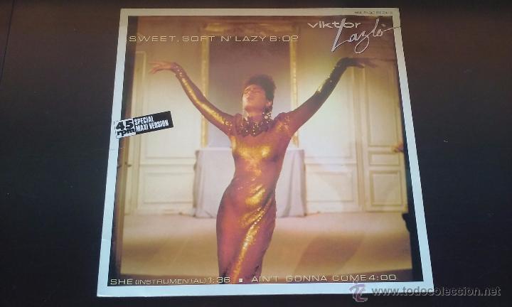 Discos de vinilo: Viktor Lazlo - Sweet, Soft N Lazy - 1985 - Foto 1