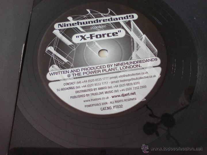 Discos de vinilo: Ninehundredand9 presents X-Force. . Maxi Vinilo - Foto 2