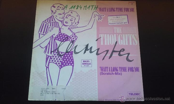 Discos de vinilo: The Thoughts - Wait A Long Time For You - 1983 - Foto 1