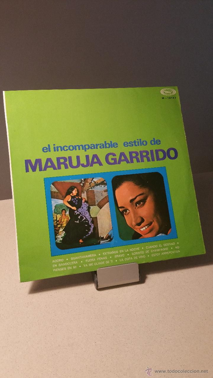 EL INCOMPARABLE ESTILO DE MARUJA GARRIDO LP