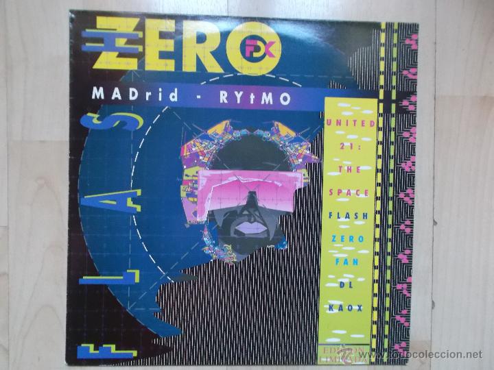 Discos de vinilo: FLASH ZERO - MADRID RYTMO ED LIMITADA IMPACT RECORDS 1990 NUEVO - Foto 1