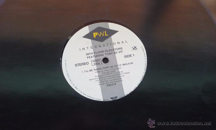 Discos de vinilo: 99th Floor Elevators Featuring Tony De Vit - Ill Be There - 1996 - Foto 1