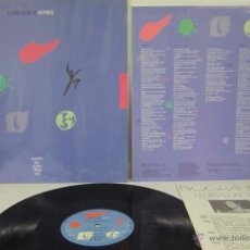 Discos de vinilo: LLUIS LLACH - ASTRES - CBS 1986 SPAIN - LETRAS + BIOGRAFIA - PROMO - VINILO MINT