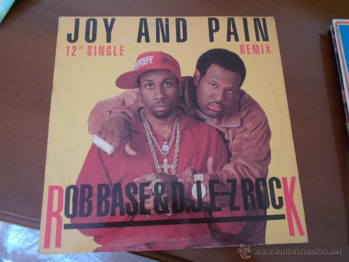 Discos de vinilo: ROB BASE & DJ. E-Z ROCK MAXI 12 - Foto 1
