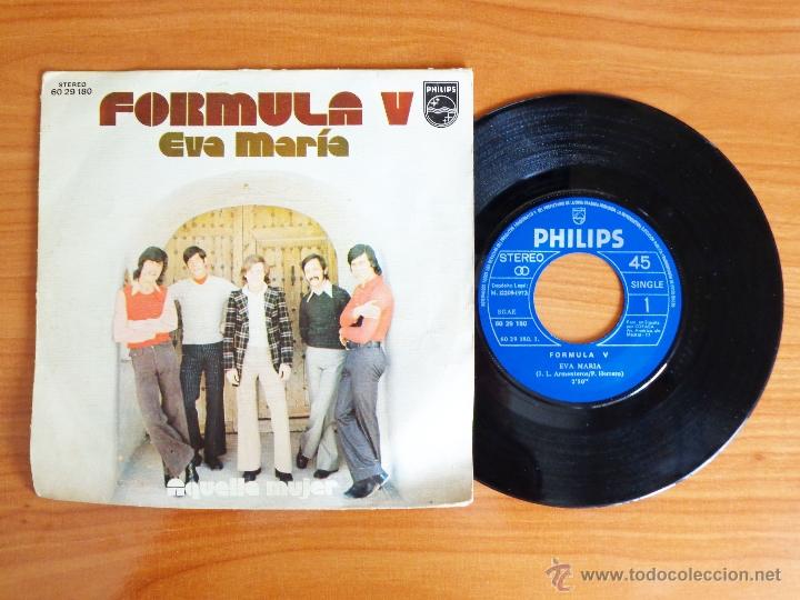 Discos de vinilo: SINGLE VINILO FORMULA V - EVA MAR&Iacute;A. - Foto 1