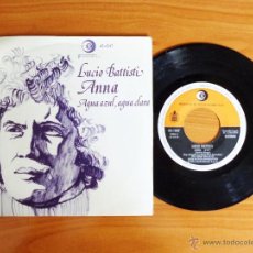 Discos de vinilo: SINGLE VINILO 'LUCIO BATTISTI - ANNA'.. Lote 50328319