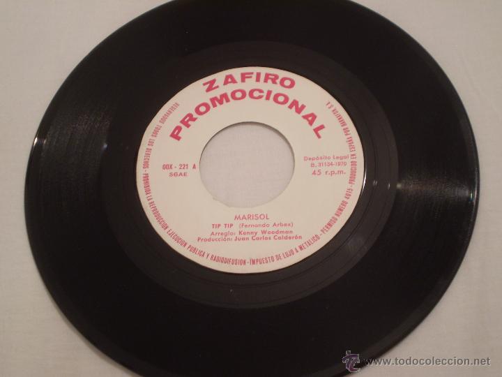 Discos de vinil: MARISOL.TIP TIP-VINO ROSA.ZAFIRO PROMOCIONAL.1970