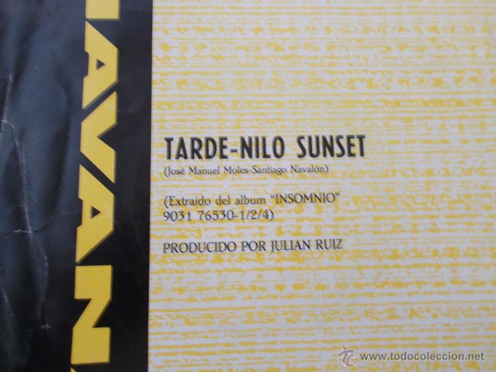 Discos de vinilo: HAVANA. TARDE-NILO SUNSET - Foto 2