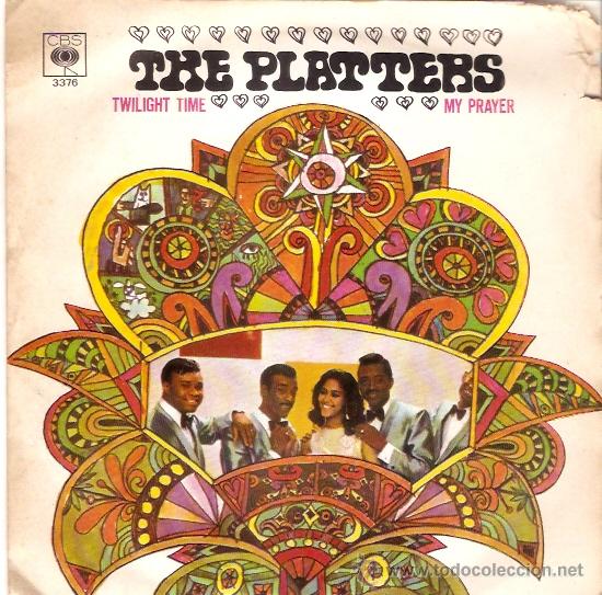 Discos de vinilo: SINGLE THE PLATTERS - TWILIGHT TIME EDITADO EN ESPA&Ntilde;A CBS - Foto 1