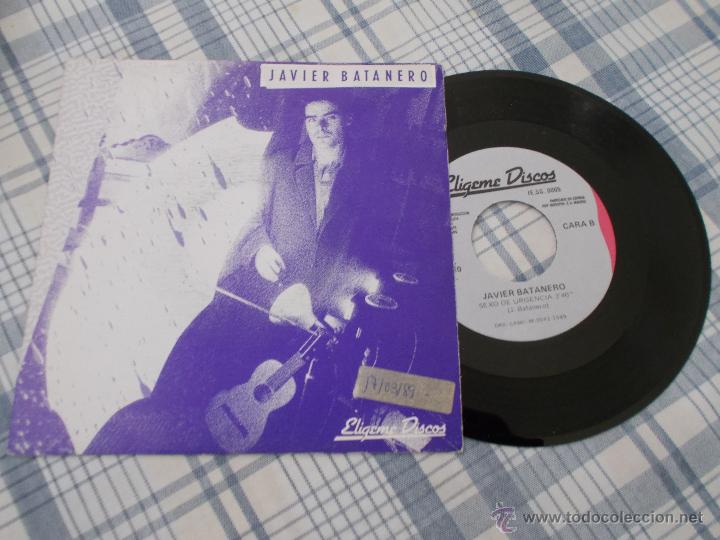 Discos de vinilo: JAVIER BATANERO. LA LLUVIA VERTICAL - Foto 1