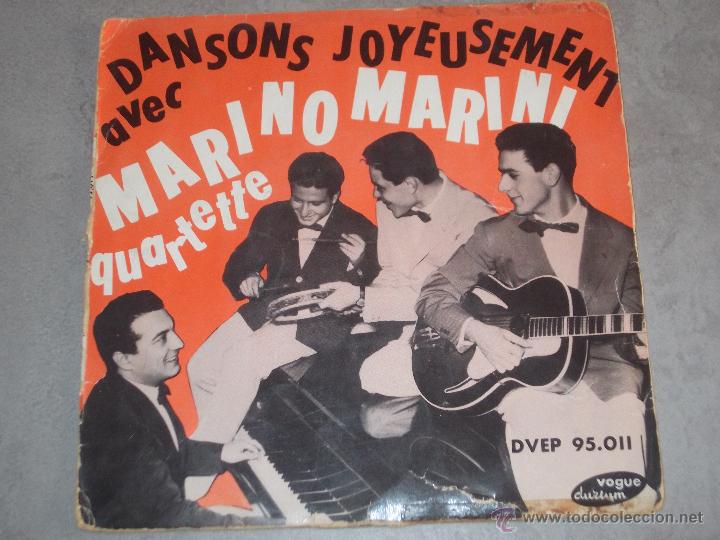 Dischi in vinile: MARIANO MARINI ET SON QUARTETTE - VOL. 2 - DANSONS JOYEUSEMENT - MADE IN FRANCE - EP - IB