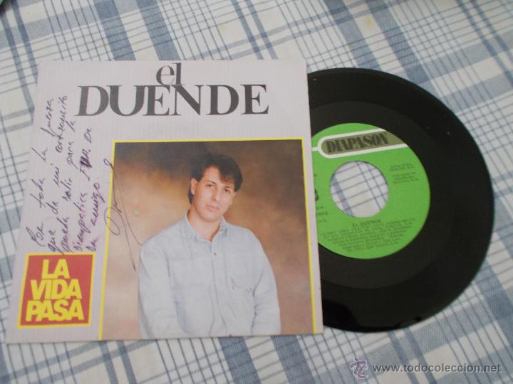 Discos de vinilo: el DUENDE. LA VIDA PASA. CON DEDICATORIA - Foto 1