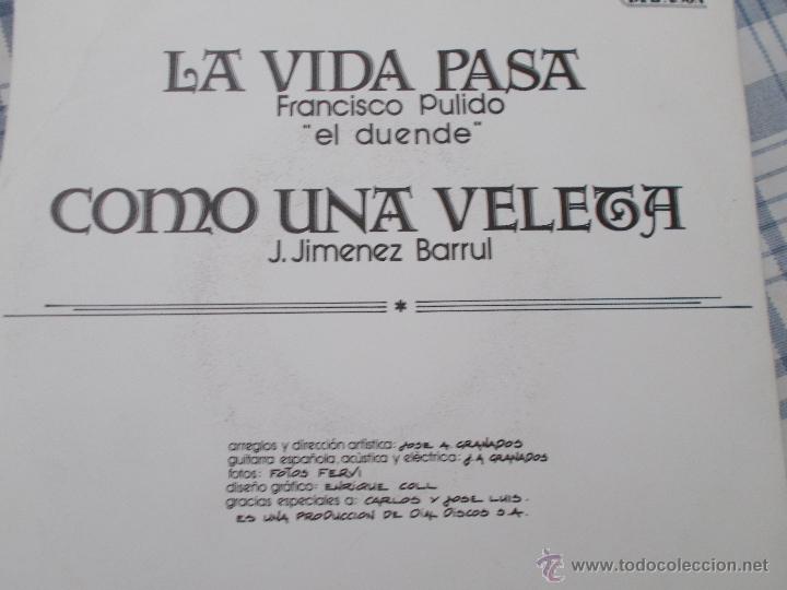 Discos de vinilo: el DUENDE. LA VIDA PASA. CON DEDICATORIA - Foto 2