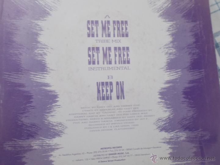 Discos de vinilo: BEVERLEE. SET ME FREE - Foto 2