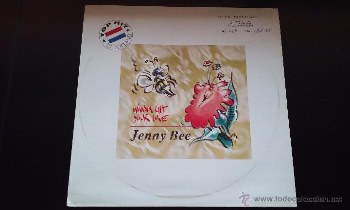 Discos de vinilo: Jenny Bee - Wanna Get Your Love - 1993 - Foto 1