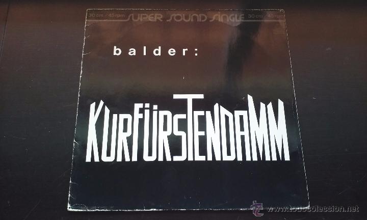 Discos de vinilo: Balder - Kurf&uuml;rstendamm - 1982 - Foto 1