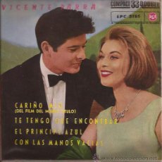Discos de vinilo: EP-VICENTE PARRA CARIÑO MIO RCA 3185 33RPM SPAIN 1961