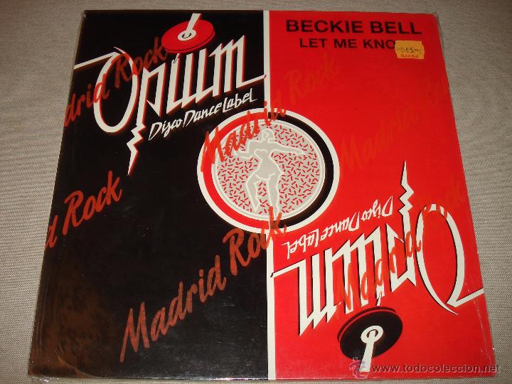 Discos de vinilo: BECKIE BELL LET ME KNOW - Foto 1