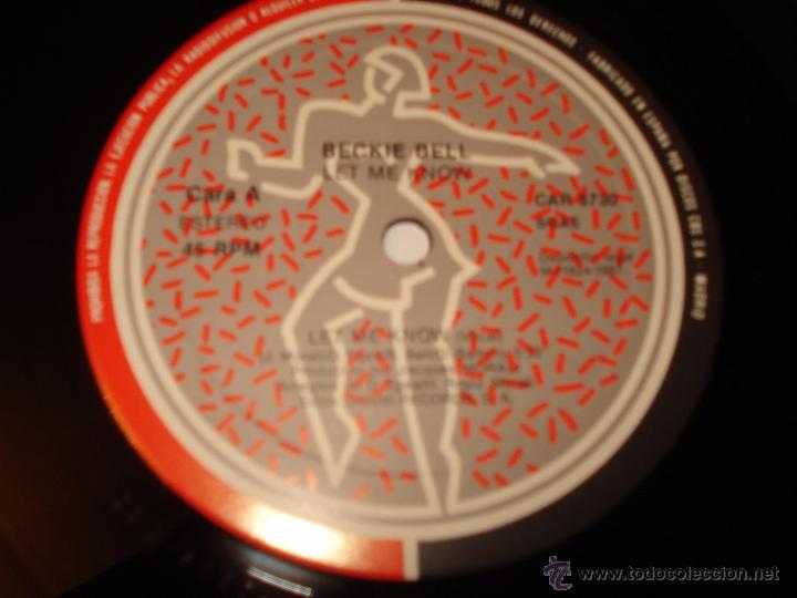Discos de vinilo: BECKIE BELL LET ME KNOW - Foto 2