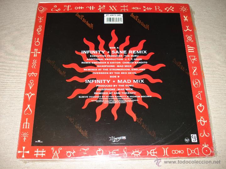Discos de vinilo: GURU JOSH - INFINITY THE REMIX - Foto 3
