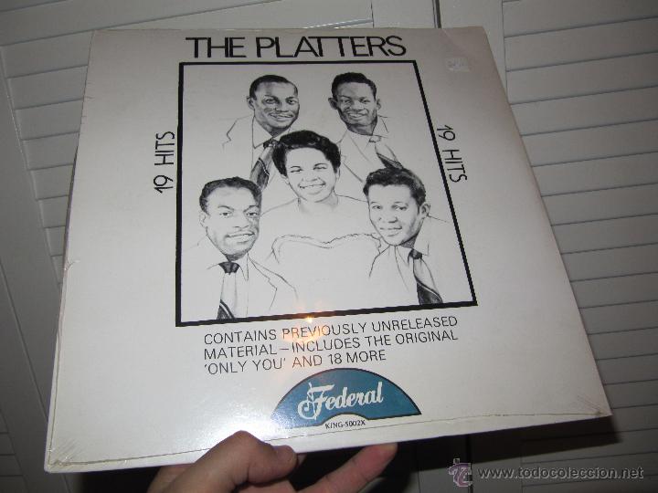 Discos de vinilo: THE PLATTERS 19 HITS-PRECINTADO - Foto 1