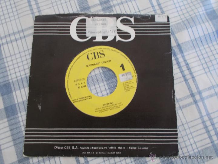 Discos de vinilo: MARGARET URLICH. ESCARPING.  PROMO - Foto 1