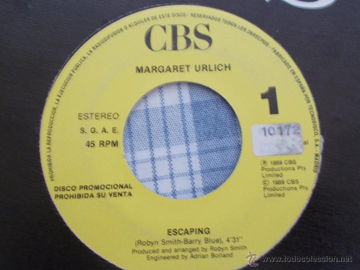 Discos de vinilo: MARGARET URLICH. ESCARPING.  PROMO - Foto 2