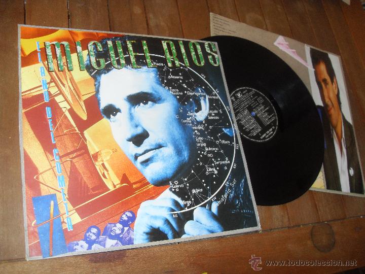 Discos de vinilo: MIGUEL RIOS. LP EL A&Ntilde;O DEL COMETA. MADE IN SPAIN. 1986. - Foto 1