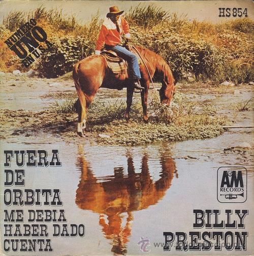 Discos de vinilo: BILLY PRESTON - FUERA DE ORBITA - SINGLE ESPA&Ntilde;OL DE VINILO - Foto 1