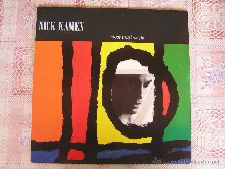 Discos de vinilo: NICK KAMEN - MOVE UNTIL WE FLY - 1990 - IBL - - Foto 1