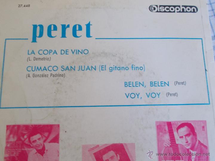 Discos de vinilo: PERET. VOY VOY. - Foto 2