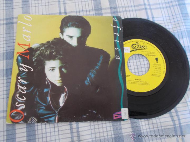 Discos de vinilo: OSCAR Y MARLO. AFRICA. - Foto 1