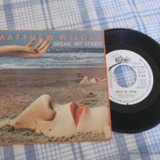 Discos de vinilo: MATTHEW WILDER. BREAK MY STRIDE.. Lote 50375859