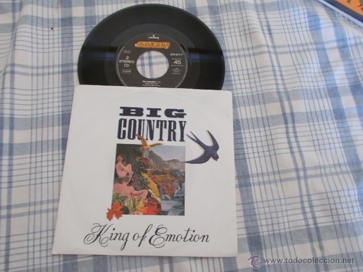 Discos de vinil: BIG COUNTRY. KING OF EMOTION.