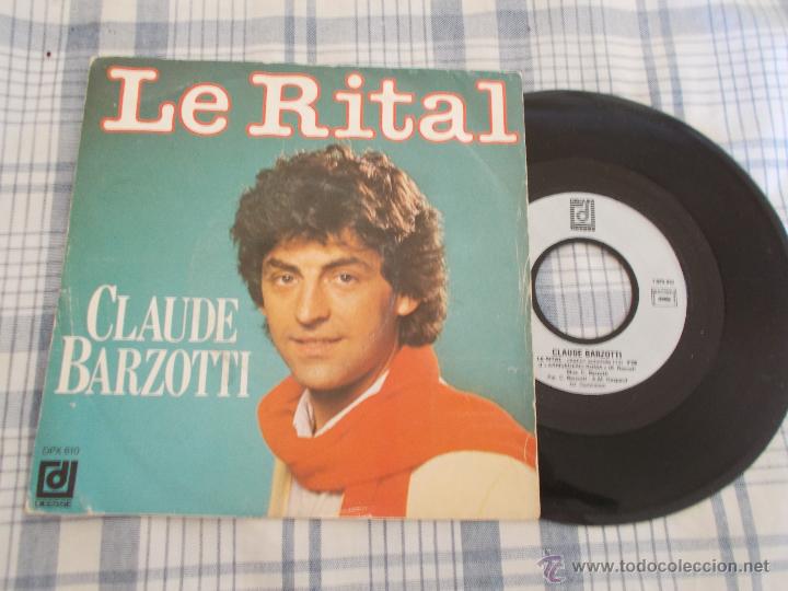 Discos de vinilo: CLAUDE BARZOTTI. LE RITAL - Foto 1