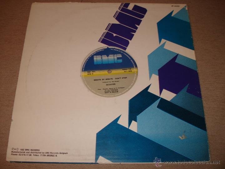 Discos de vinilo: SCOOTER - MINUTE BY MINUTE - Foto 2
