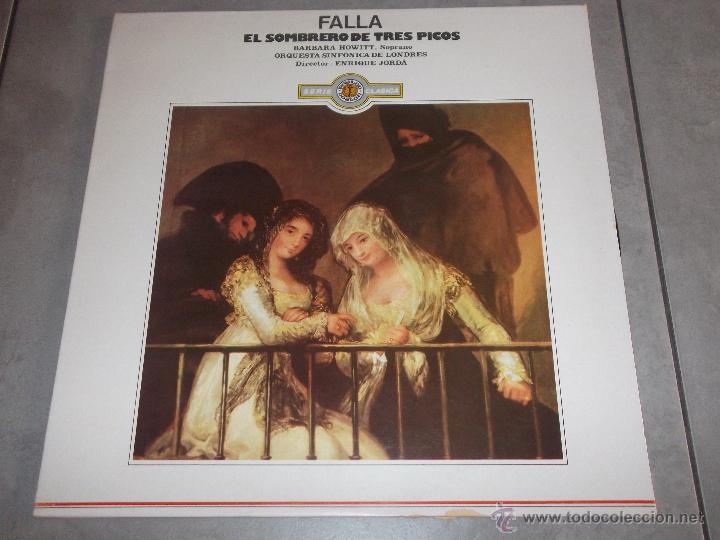 Discos de vinilo: FALLA - EL SOMBRERO DE TRES PICOS - 1983 - LP - Foto 1
