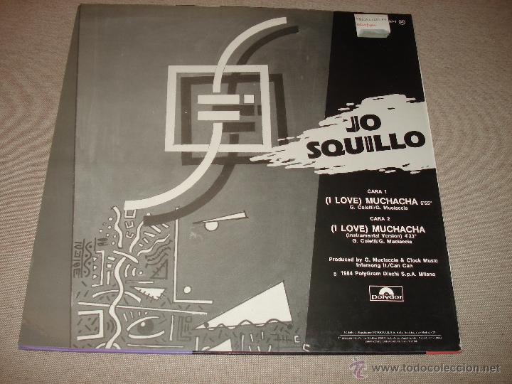 Discos de vinilo: JO SQUILLO - ( I LOVE ) MUCHACHA - Foto 2