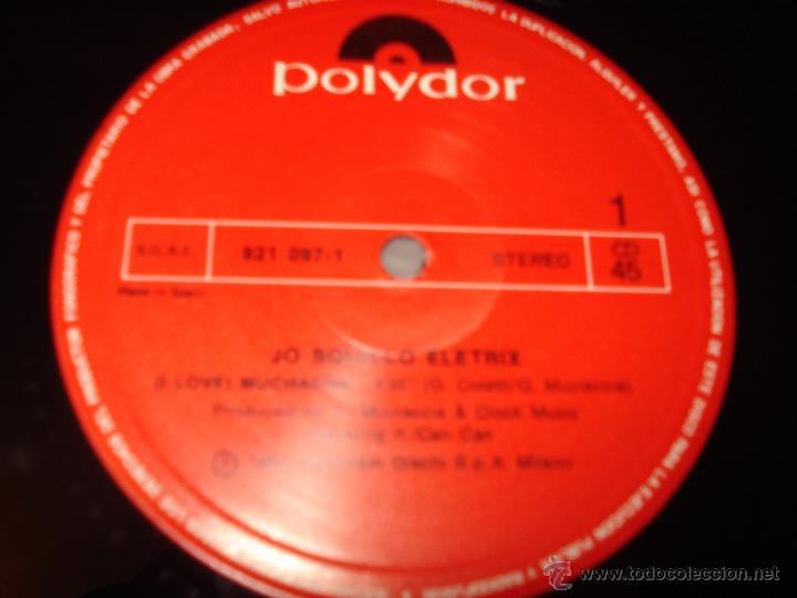 Discos de vinilo: JO SQUILLO - ( I LOVE ) MUCHACHA - Foto 3
