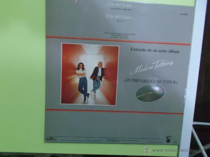 Discos de vinilo: MODERN TALKING - IN 100 YEARS - Foto 2
