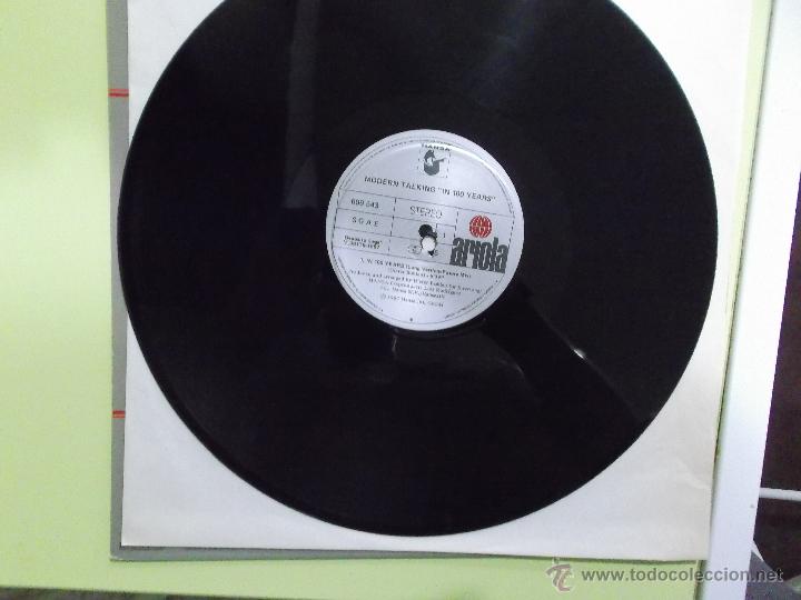 Discos de vinilo: MODERN TALKING - IN 100 YEARS - Foto 3