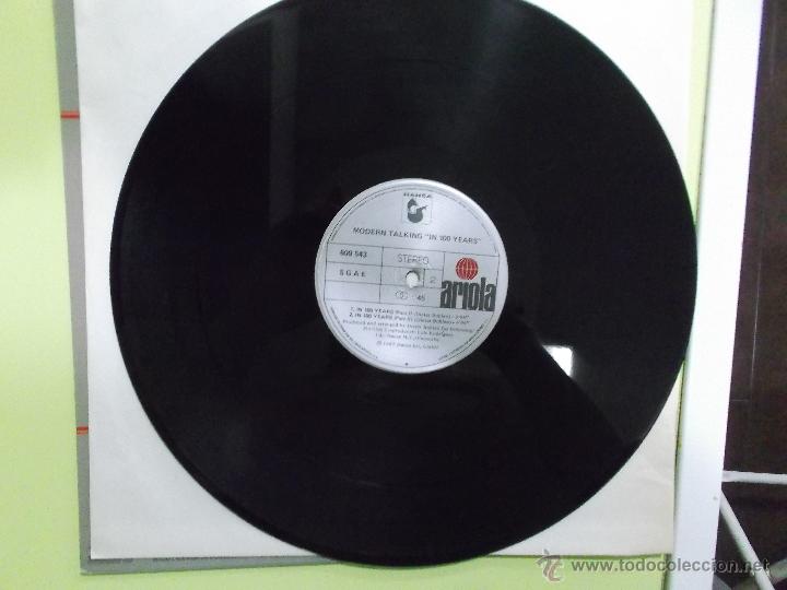 Discos de vinilo: MODERN TALKING - IN 100 YEARS - Foto 4