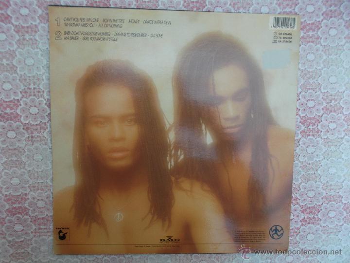Discos de vinilo: MILLI VANILLI - ALL OR NOTHING - THE FIRST 1988 - Foto 2
