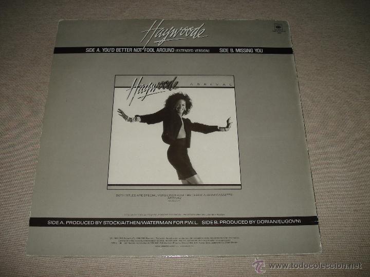 Discos de vinilo: HAYWOODE-YOU&acute;D BETTER NOTFOOL AROUND - Foto 3